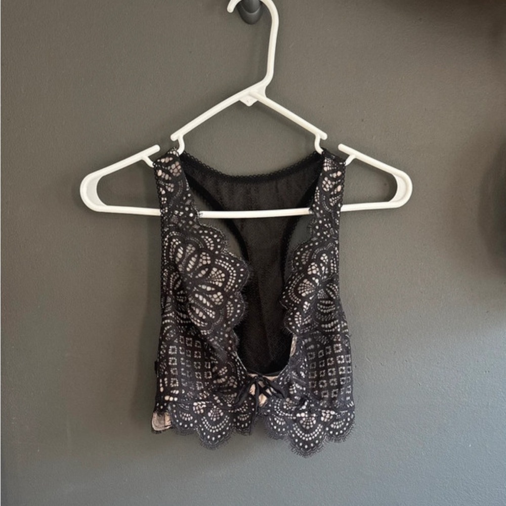 Victoria's Secret Black Lace Bralette